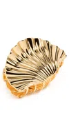 Lelet Ny Glossy Shell Claw Clip Gold In Gold