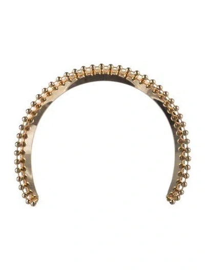 Pre-owned Lelet Ny Gold Metal Headband