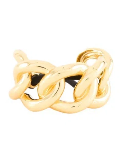Pre-owned Lelet Ny Gold-tone Pony Cuff.