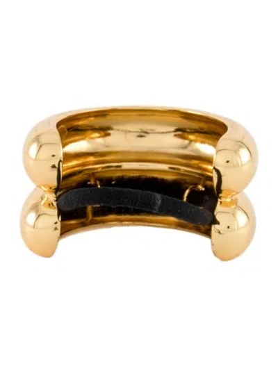 Pre-owned Lelet Ny Hair Accessory In Gold