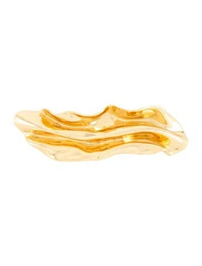 Pre-owned Lelet Ny Hair Clip In Gold