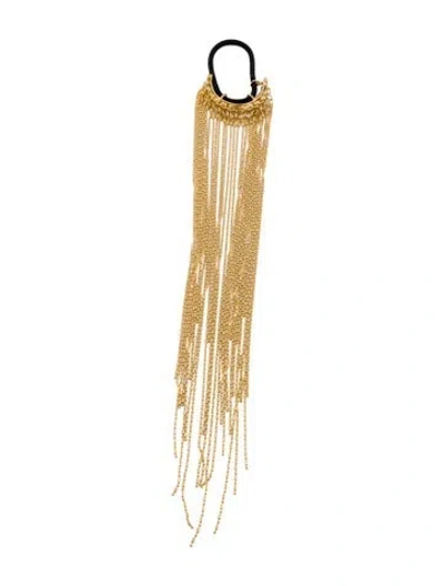 Pre-owned Lelet Ny Hair Tie Accessory In Gold