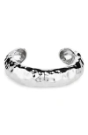 Lelet Ny Hammered Arch Cuff Bracelet In Metallic