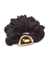 Lelet Ny Inara Pendant Oversized Scrunchie In Black
