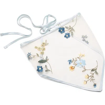 Lelet Ny Isla Embroidered Bandana In White