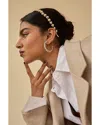 Lelet Ny Jasmine Bead Headband In Mix Metal