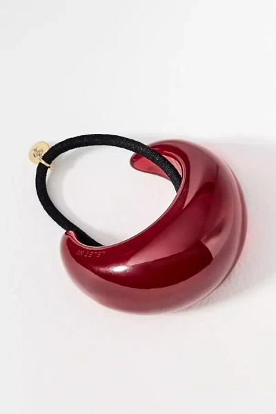 Lelet Ny Jelly Dome Pony Hair Cuff In Red