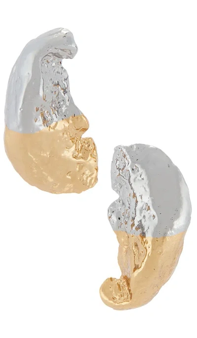 Lelet Ny Julie Hammered Earrings In Multi