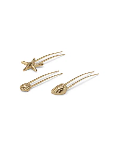 Lelet Ny Kai Hair Pin Set In Metallic