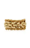 Lelet Ny Kendra Mesh Pony Cuff In Brown