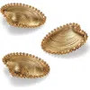 Lelet Ny Kya Set Of 3 Ball Chain Seashell Hair Clips
