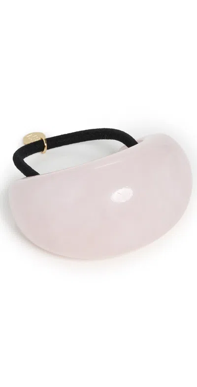 Lelet Ny Marble Dome Pony Cuff Rose Quartz In Pink