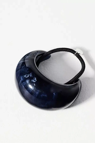 Lelet Ny Marble Dome Pony Hair Cuff In Blue