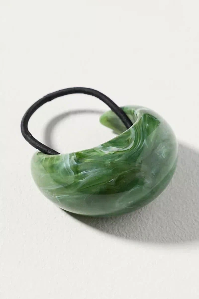 Lelet Ny Marble Dome Pony Hair Cuff In Green