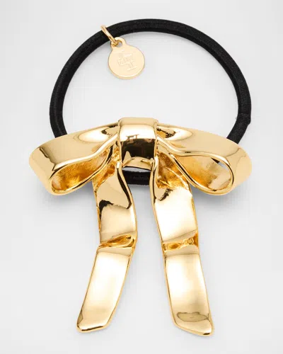 Lelet Ny Mary Jane Bow Pony Cuff In Black