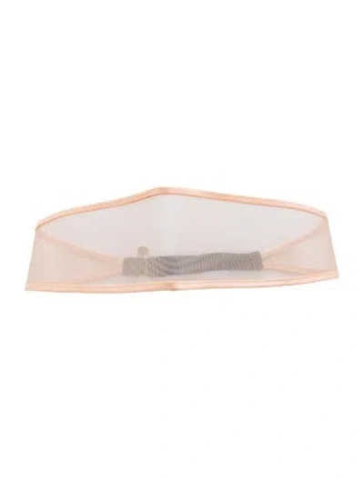 Pre-owned Lelet Ny Mesh Pink Headband In Multi