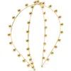 Lelet Ny Nikki Bauble Headband In Gold
