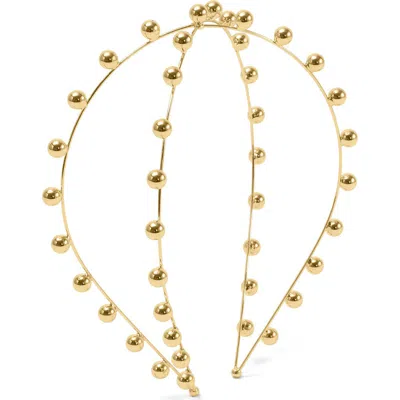 Lelet Ny Nikki Bauble Headband In Gold