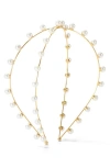 LELET NY NIKKI PEARL HEADBAND