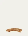 Lelet Ny Nova Curb Chain Barrette In Rhodium