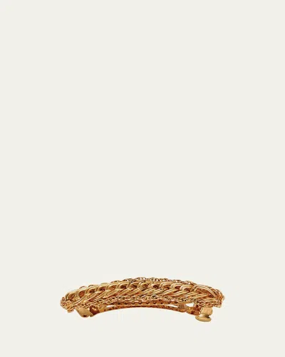 Lelet Ny Nova Curb Chain Barrette In Gold