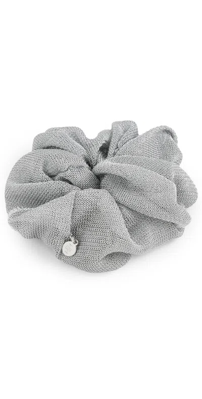 Lelet Ny Odessa Oversized Scrunchie Silver