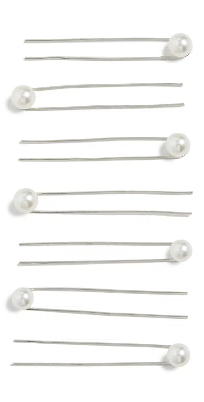Lelet Ny Pearl Hair Pin Set Of 7 Pearl