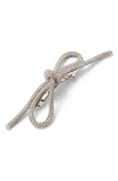 LELET NY SASHA CRYSTAL BOW BARRETTE