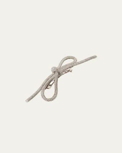 LELET NY SASHA CRYSTAL BOW BARRETTE