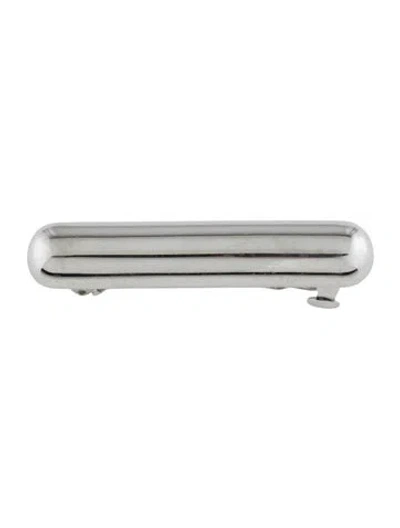 Pre-owned Lelet Ny Silver Hair Clip