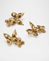 Lelet Ny Silvie Set Of 3 Butterfly Hair Clips In Gold