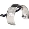 Lelet Ny Tera Petite Pony Cuff In Rhodium