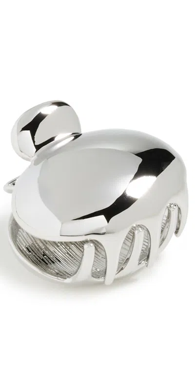Lelet Ny Tess Claw Clip Rhodium In Silver