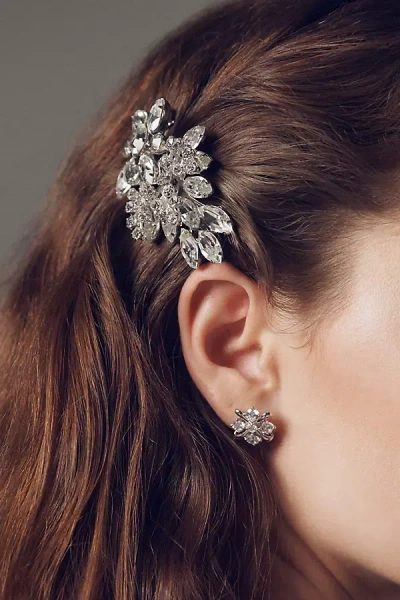 Lelet Ny Valerie Crystal Barrette In Blue