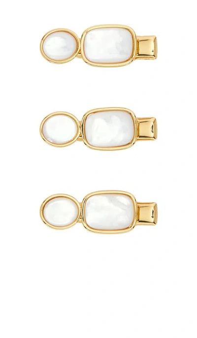 Lelet Ny Vega Clip Set Of 3 In Gold