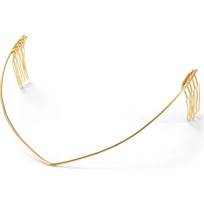 Lelet Ny Vera V-halo Headband In Gold