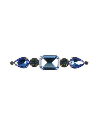 Lelet Ny Woman Hair Accessory Azure Size - Metal In Metallic