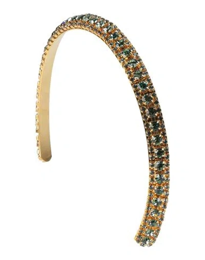 Lelet Ny Woman Hair Accessory Green Size - Metal In Gold