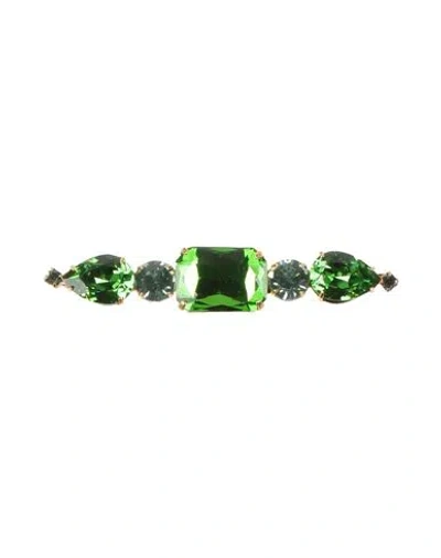 Lelet Ny Woman Hair Accessory Green Size - Metal In Metallic