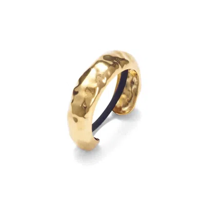 Lelet Ny Women's Hammered Arch Pony Cuff In Gold