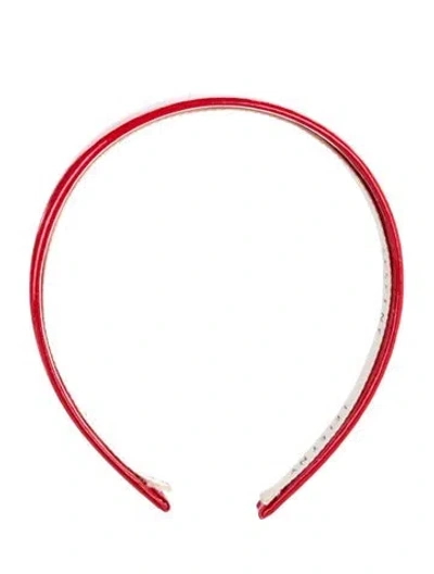 Pre-owned Lelet Ny Women's Headband In Red