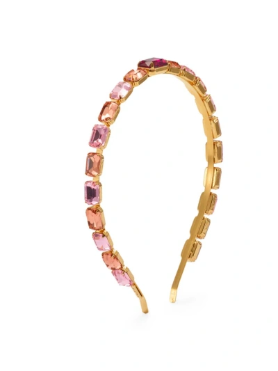 Lelet Ny Women's Mika Crystal Strand Headband In Gold