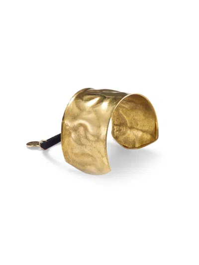 Lelet Ny Women's Tera Wide Ponytail Cuff In Gold