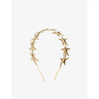 Lelet Ny Womens Kai 14ct Gold Plated-brass Headband
