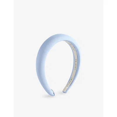 Lelet Ny Womens Sky Blue Robyn Padded Silk Headband