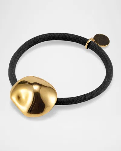 Lelet Ny Zoe Petite Nugget Pony Cuff In Gold