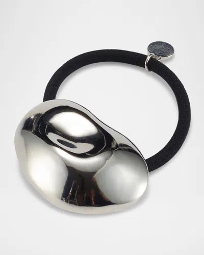 Lelet Ny Zoe Ponytail Holder In Silver
