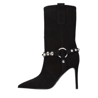 Lella Baldi Boots Black In Nero Scuri