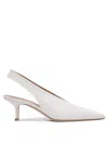 Shop Lella Baldi Heeled Shoes In White