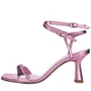 Lella Baldi Sandals Pink In Rosa Pastello